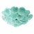 Contemporary Floreal Murano Glass Flush Mount by Simoeng in Sea Green and Sanded Color For Sale - Image 6 of 10