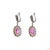 Early 21st Century 2.04 Carat Old European Cut Diamond Ruby Gold Earrings, A Pair For Sale - Image 5 of 9