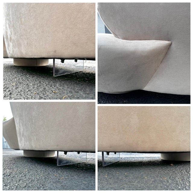 Vintage Serpentine Cloud Sofa | by Vladimir Kagan for Directional For Sale - Image 17 of 18