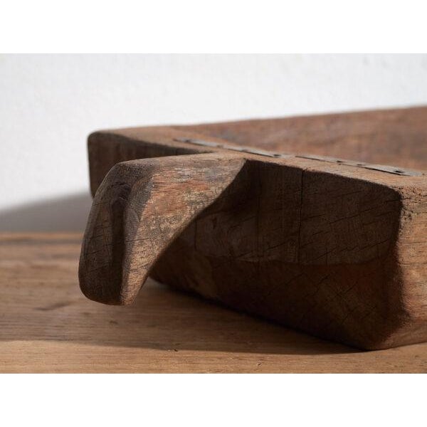 Small Antique Wooden Trough For Sale - Image 3 of 9