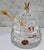 Vintage Gorham “Garden Serenade” crystal honey pot in a charming beehive form, made in the Czech Republic and retaining...