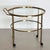 1970s Brass and Glass Serving Cart from Vereinigte Werkstätten Collection, 1960s For Sale - Image 5 of 17