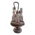 Antique Silverplate Crystal Cruet Caddy- 5 Pieces For Sale