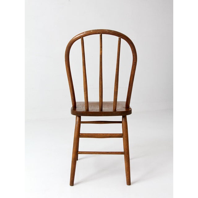 Vintage Windsor Bow Back Dining Chair For Sale - Image 12 of 13