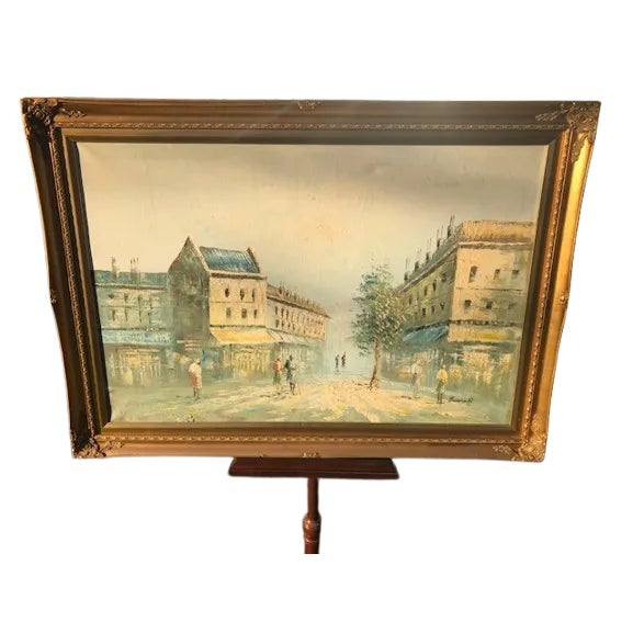 Impressionist 1890s Caroline Burnett Original Impressionist Painting For Sale - Image 3 of 3