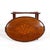 Early 20th Century Antique Edwardian Style Mahogany Tray-Top Oval Coffee Table For Sale - Image 5 of 8