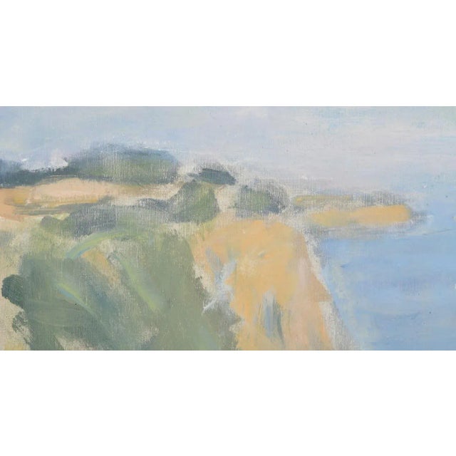 Gustav Rudberg (1915-2001, Swedish) Coastal Landscape Oil on canvas. Known for his luminous Scandinavian seascapes and...