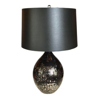 Arteriors Modern Reactive Mercury Glass Table Lamp For Sale