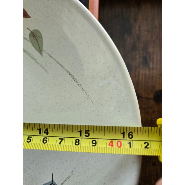 Gladding, McBean 1950s Mid-Century Modern Large Dinner Oven Platter For Sale - Image 4 of 5