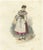 Compte-Calix, French Peasant Woman, Neuviller Bar Rhin, 1853, Print For Sale