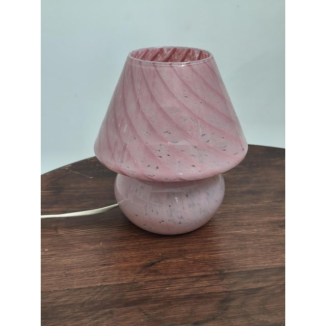 Murano Glass Mushroom Lamp, 1970s For Sale - Image 3 of 8