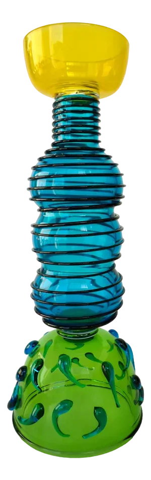 Alioth Designer Vase by Ettore Sottsass for Memphis Milan
