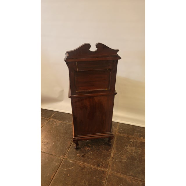 Auburn Antique Victorian Eastlake Coal Bin Coal Scuttle Night Stand Trash Can For Sale - Image 8 of 8