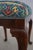 Pair Scalamandre Upholstered Queen Anne Stools For Sale - Image 9 of 12
