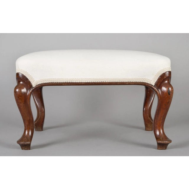 Victorian Mahogany Footstool For Sale - Image 4 of 8
