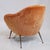 Vintage Italian Mid-Century Modern Style Velvet Lounge Chair (Newly Upholstered) For Sale - Image 4 of 8