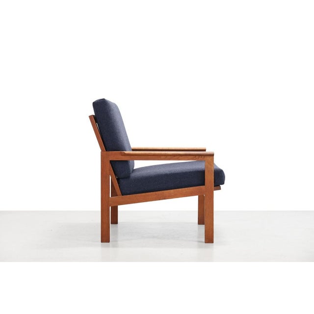 Armchair in Oak by Illum Wikkelsø, 1950s For Sale - Image 4 of 7