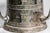 English Sculptural Antique Silverplate Triple Handle Trophy Cup Sporting Award Golf Club Home Man Cave Decor For Sale - Image 3 of 9