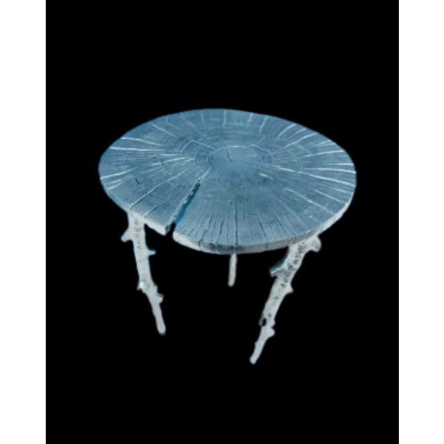 Gray Late 20th Century Michael Aram “ Enchanted Forest” Cocktail Table For Sale - Image 8 of 11