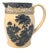 Early 20th Century Adams Blue Transferware Pitcher: English Landscape Jug For Sale