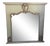 Antiqued Silver Fireplace Frame for a Mirrior For Sale