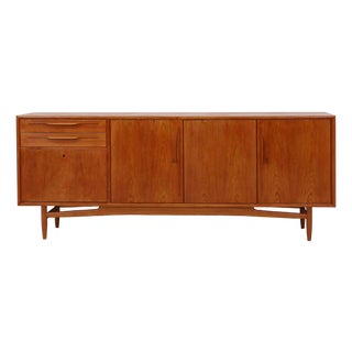 Swiss Design Sideboard in Teak, 1960s For Sale