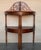 Early 20th Century Federal Style Mahogany Corner Etagere With Drawer For Sale - Image 6 of 11