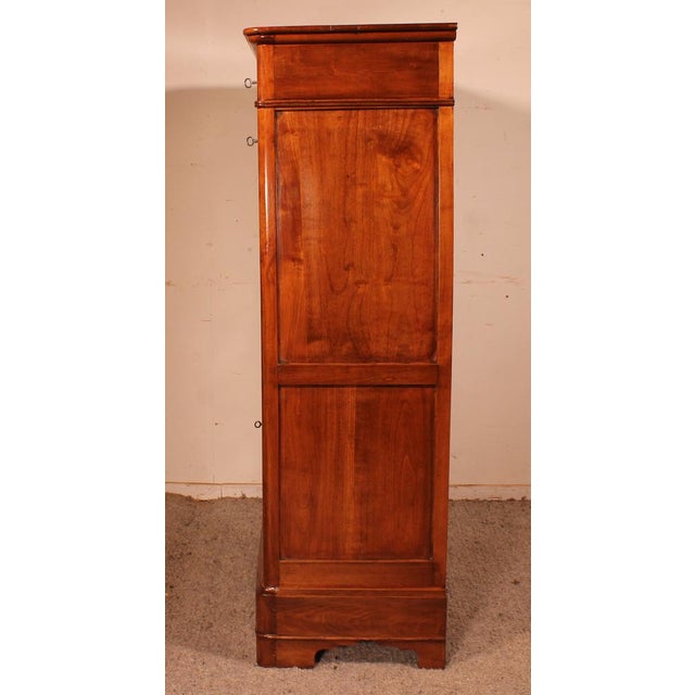 Brown Cherrywood Secretary, France, 19th Century For Sale - Image 8 of 13