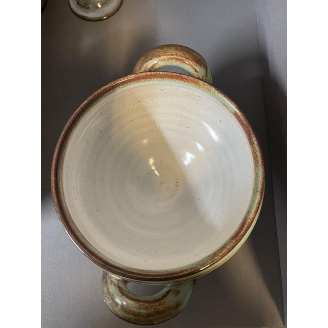 1970s Coffee Service from Vallauris La Roue, 1970s, Set of 12 For Sale - Image 5 of 11