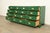 Wood Drexel Heritage Mid-Century Hollywood Regency Campaign Green Lacquered Dresser | Newly Refinished For Sale - Image 7 of 13