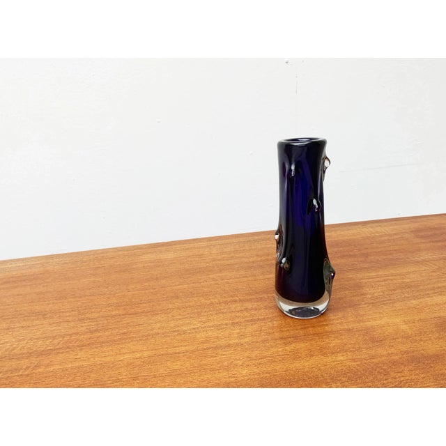 Vintage Glass Vase For Sale - Image 6 of 18