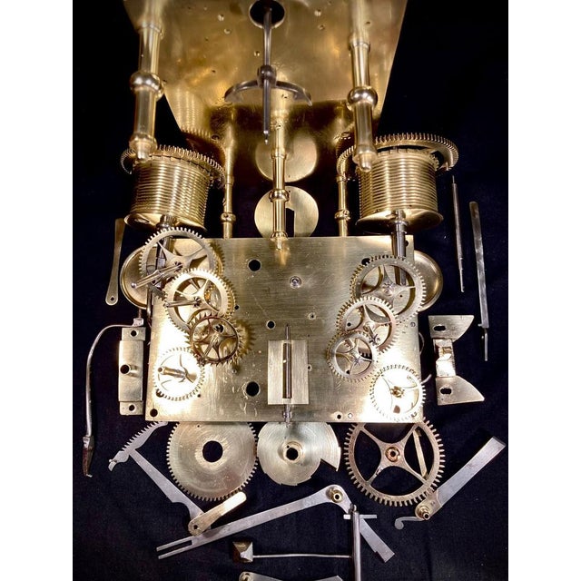 Chinoiserie Longcase Clock, 1750s For Sale - Image 13 of 14