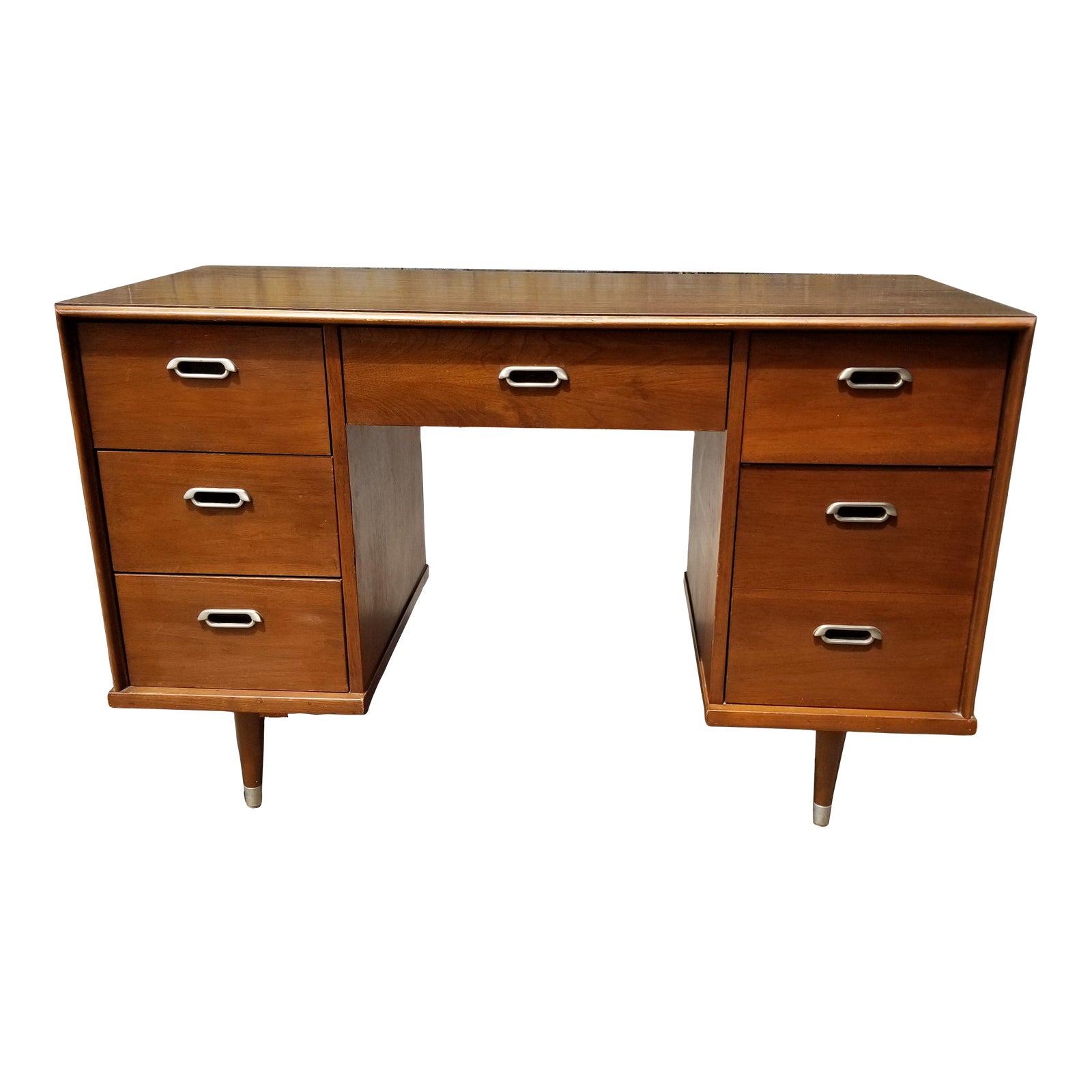 1960s-b-p-john-furniture-mid-century-modern-double-pedestal-desk-chairish