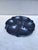 Mid-Century Ceramic Black Mat Oyster Plate Vallauris circa 1950. 9 colors available. pink,navy...