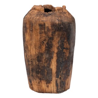 Chinese Wild Timber Pot, C. 1900 For Sale