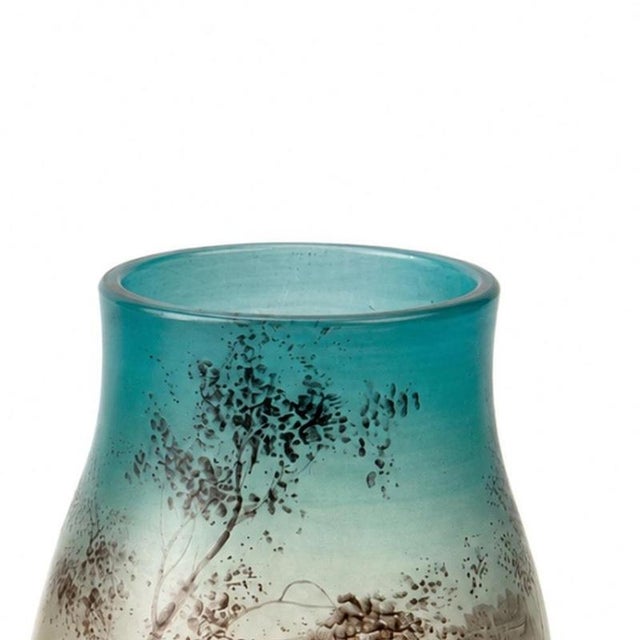 Glass Vases, Set of 2 For Sale - Image 4 of 6