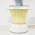 2010s Vintage Brunschwig & Fils Toleware Flower Table Lamp, Yellow and Pink Tulip Design For Sale - Image 5 of 13