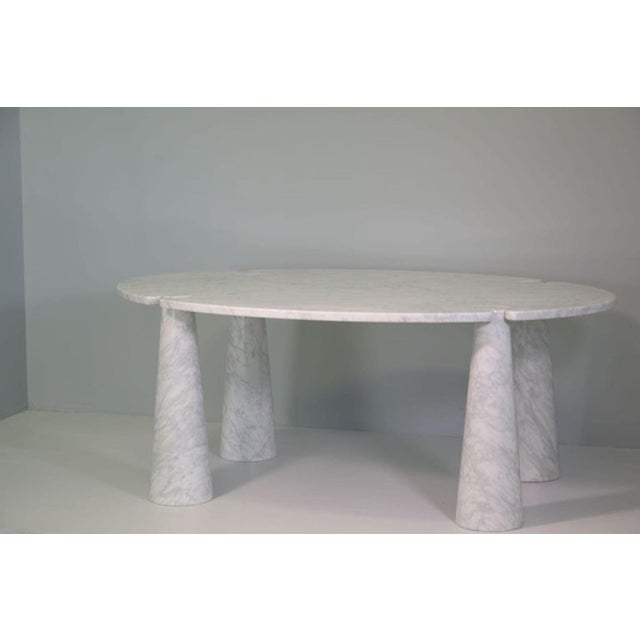 1970s Large Vintage Dining Table by Angelo Mangiarotti for Skipper, 1970 For Sale - Image 5 of 15