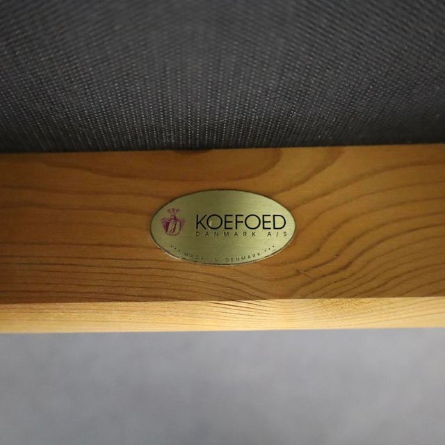 Wood Danish Morten Dining Chairs by Niels Koefoed for Koefoeds Hornslet, 1970s, Set of 6 For Sale - Image 7 of 10