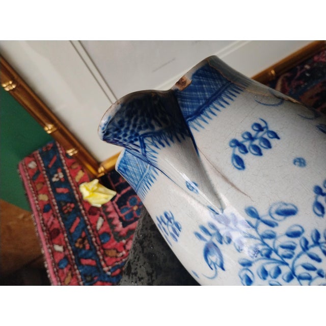 Antique English Liverpool Pitcher For Sale - Image 9 of 10