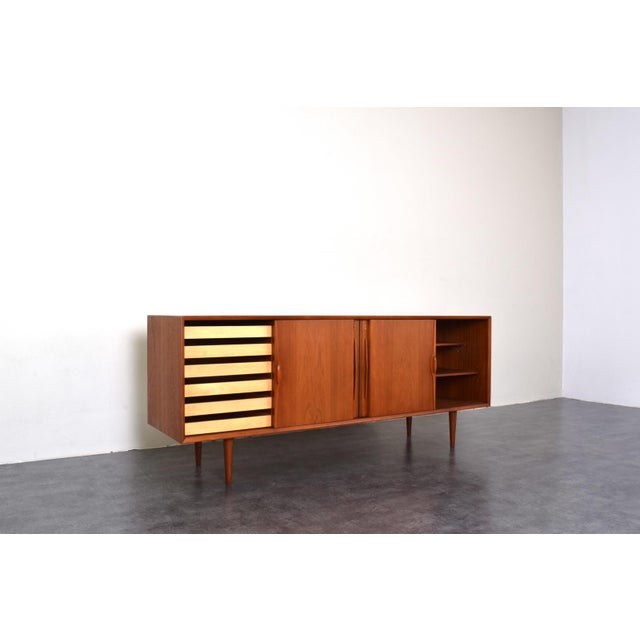 Mid-Century Modern Danish Teak Sideboard, 1960s For Sale - Image 11 of 18
