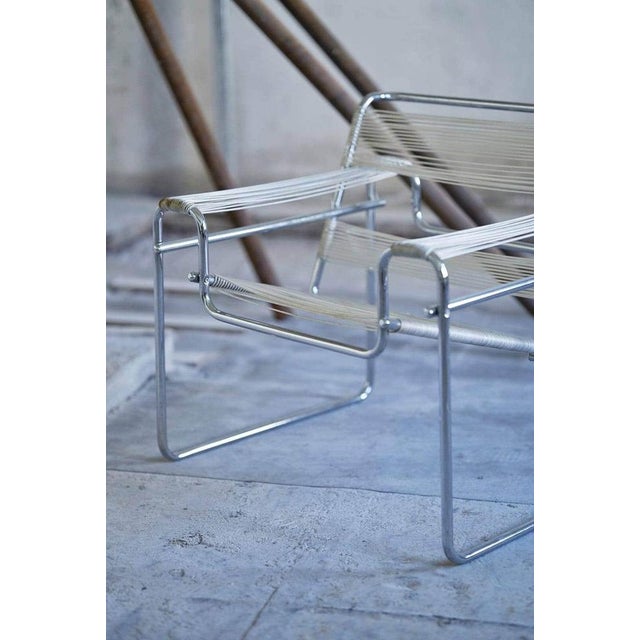 Marcel Breuer Italian Spaghetti B3 Chairs by Marcel Breuer, 1980s For Sale - Image 4 of 11