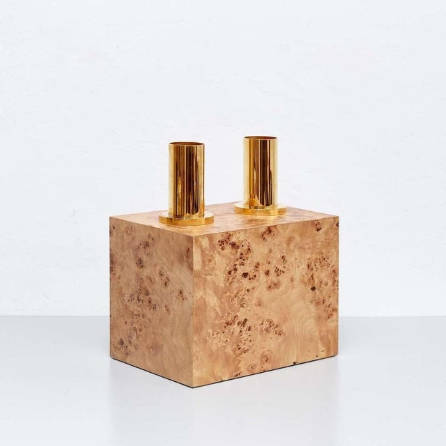 Twenty-Seven Woods for a Chinese Artificial Flower Vase attributed to Ettore Sottsass, 1995 For Sale - Image 3 of 16