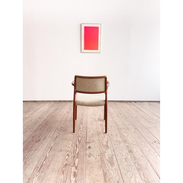 Mid-Century Model 65 Armchair by Niels Otto (N. O.) Møller for J. L. Mollers, 1968 For Sale - Image 4 of 17