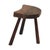 Wood Vintage Rustic Wabi-Sabi Wooden Three-Legged Milking Stool, France For Sale - Image 7 of 18