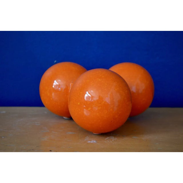 Orange Ceramic by Roberto Rigon for Bertoncello, 1970s For Sale - Image 13 of 13