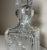 Vintage American Brilliant Cut Clear Crystal Liquor Wine Decanter Glass Bottle For Sale - Image 10 of 11