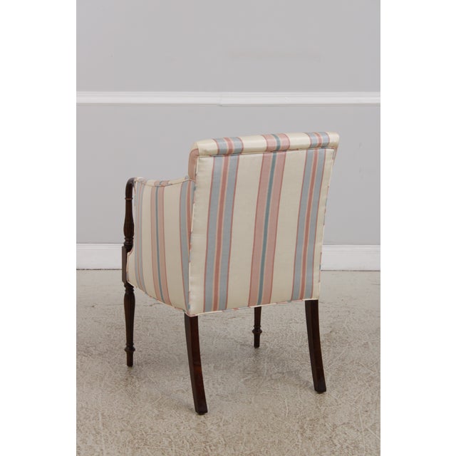 Harden Sheraton Style Inlaid Cherry Chair For Sale In Philadelphia - Image 6 of 17