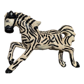 Paper Mache Zebra For Sale
