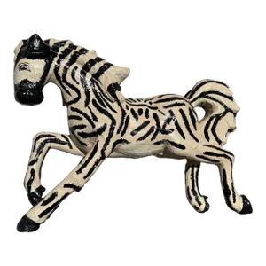 Paper Mache Zebra